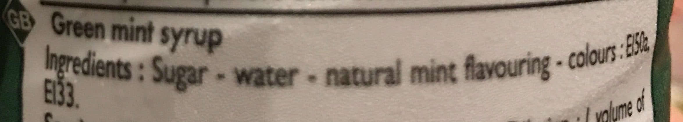 Leader Price Sirop de menthe packshot