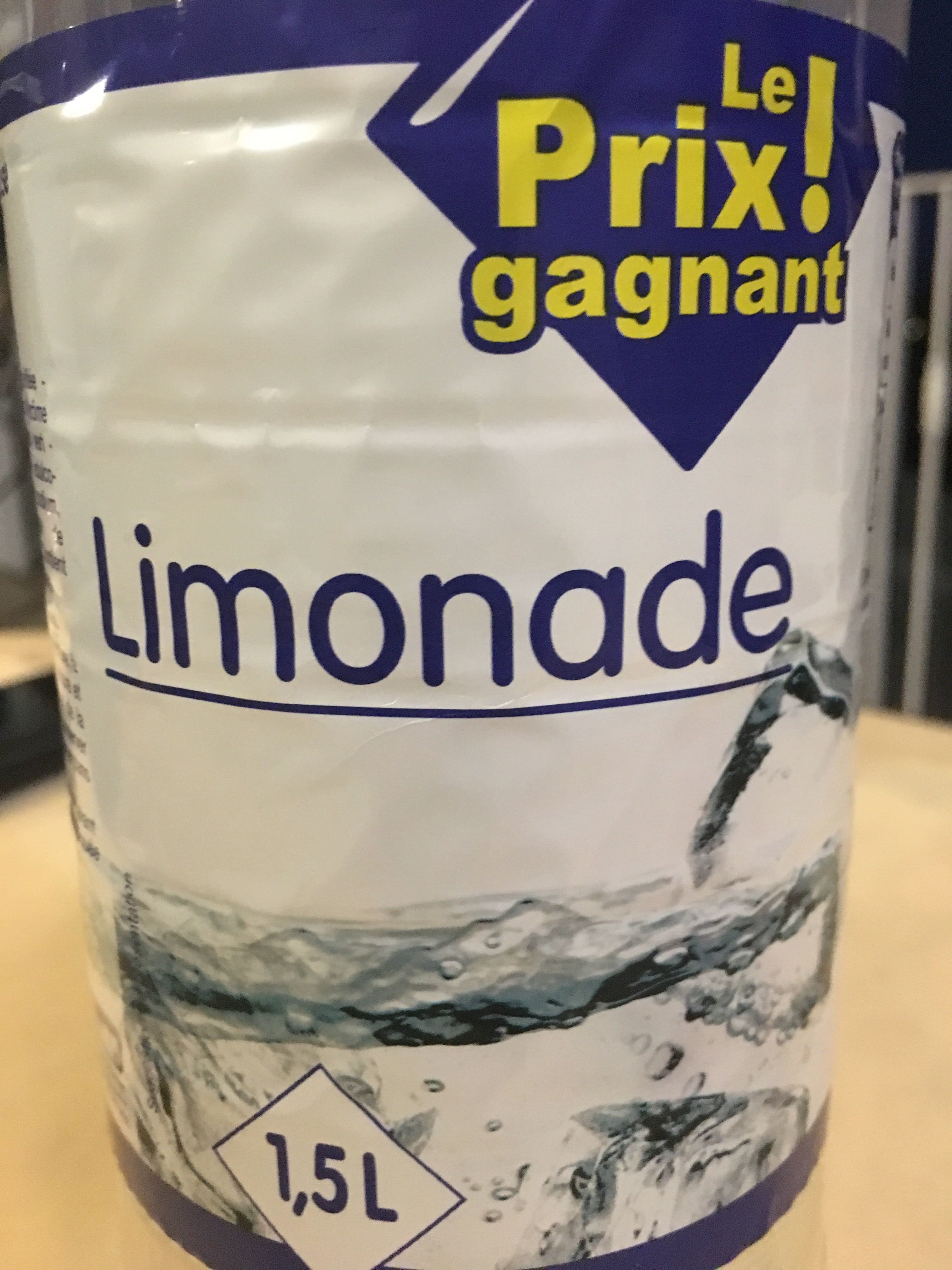 Le prix gagnant Limonade packshot