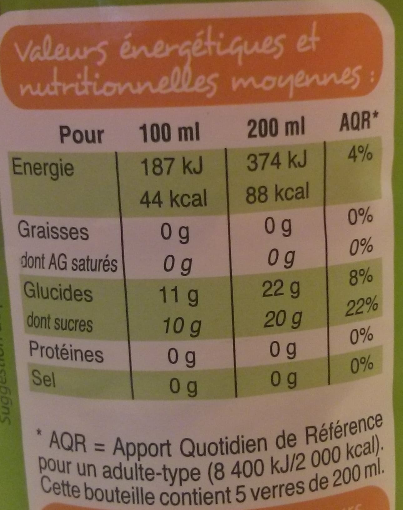 Leader Price 100% Pur Jus Pomme packshot