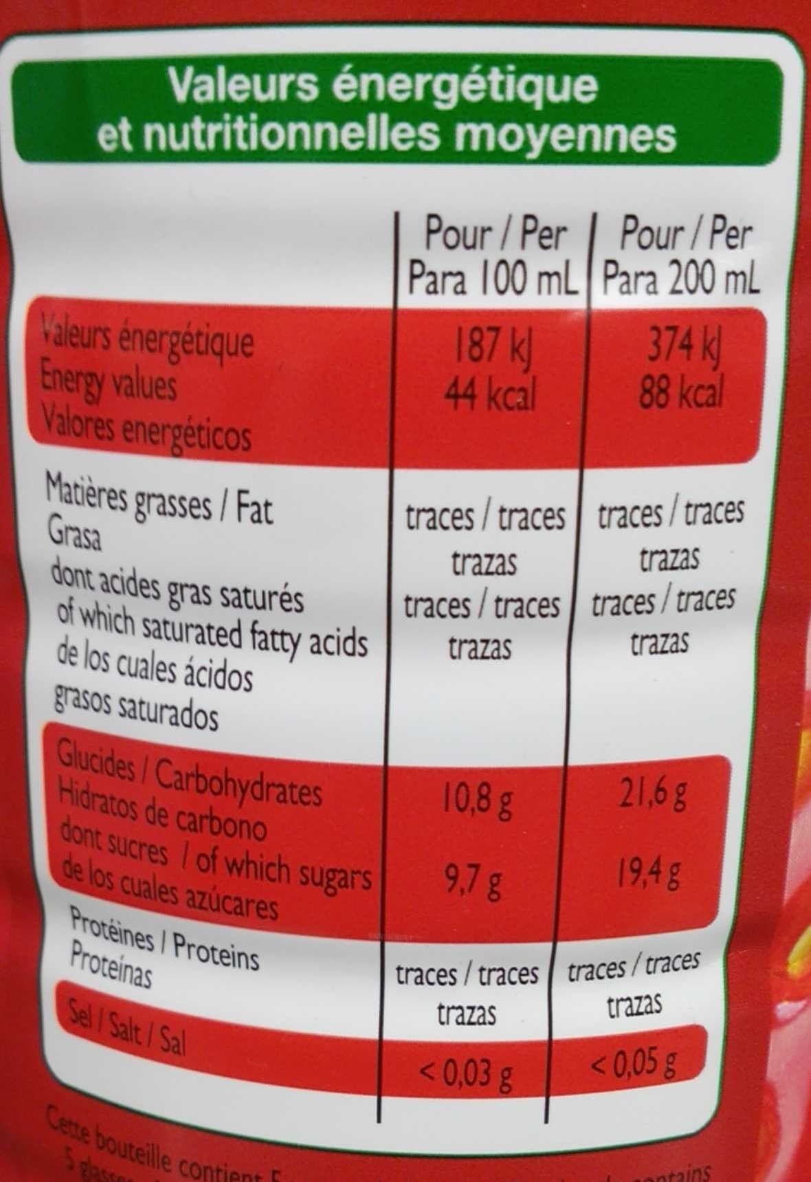 Leader Price Nectar fraise packshot