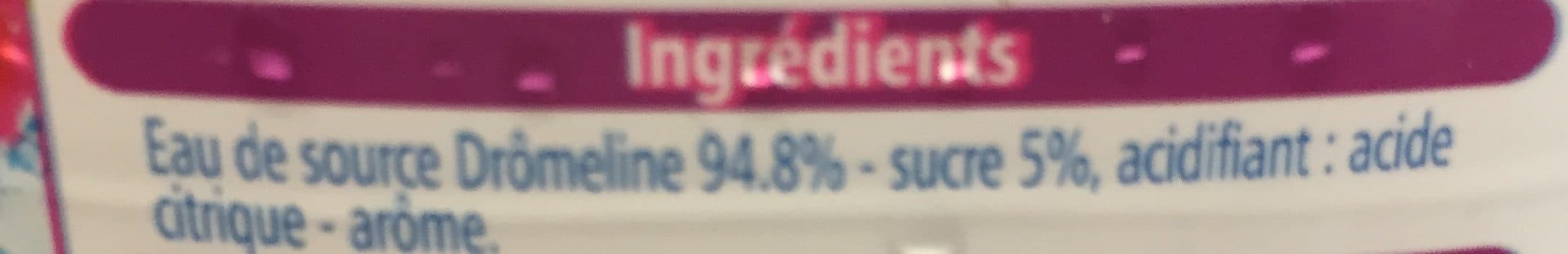Leader Price Eau aromatisée fruits rouges packshot