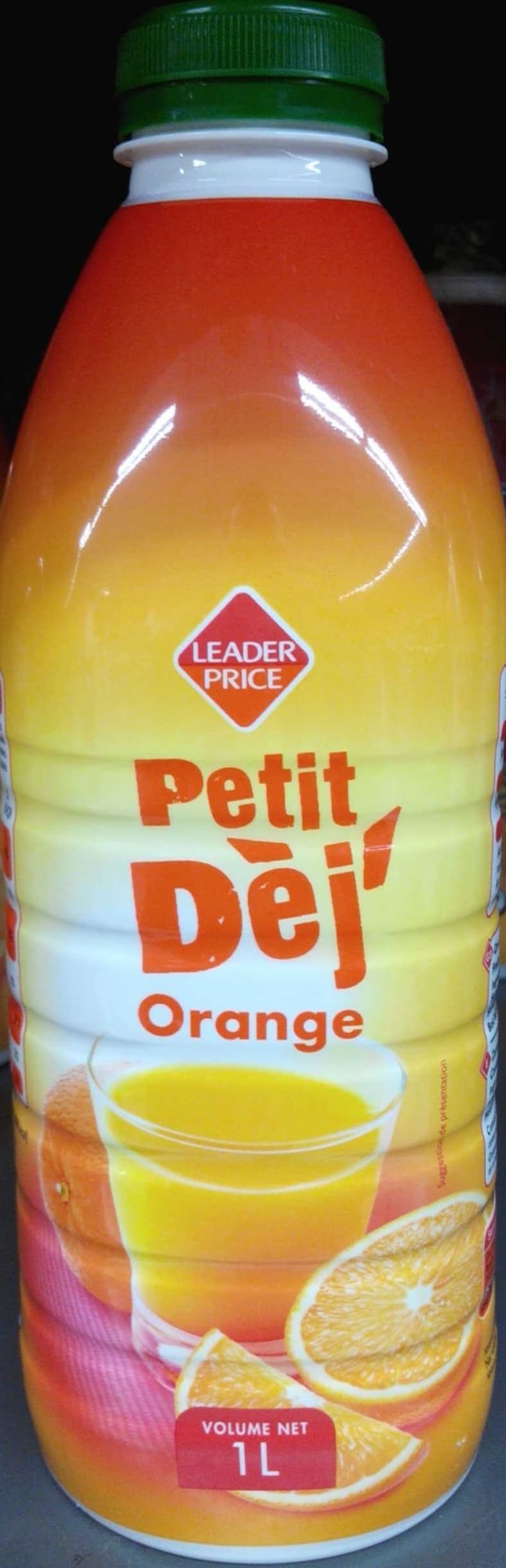Leader Price Petit Déj' Orange packshot