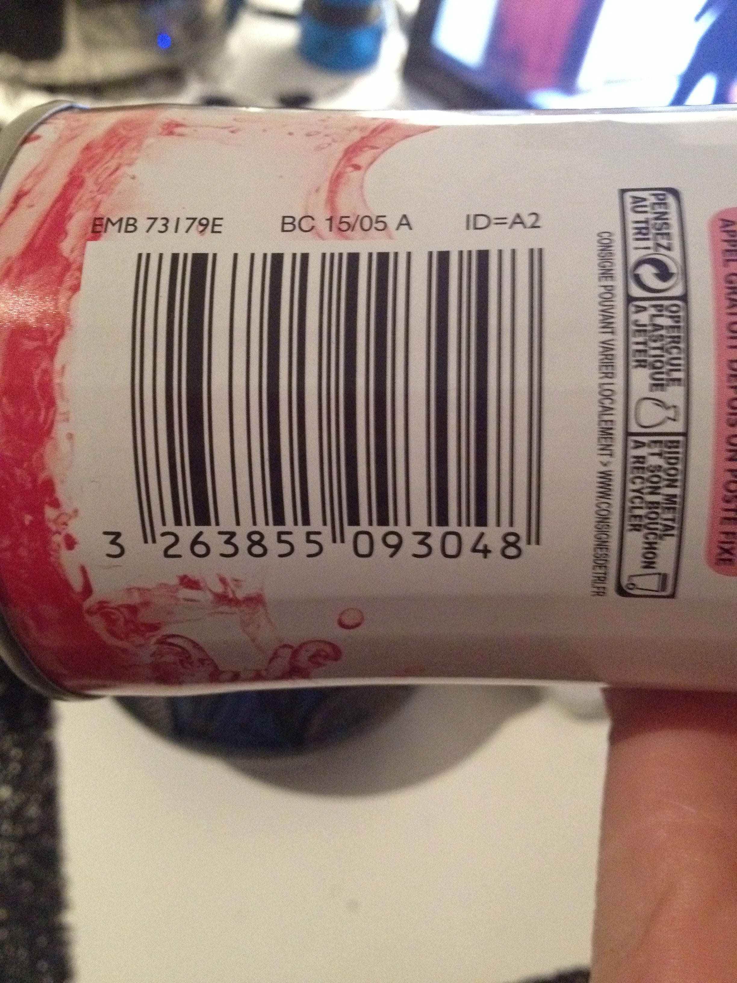 Leader Price Sirop de grenadine packshot