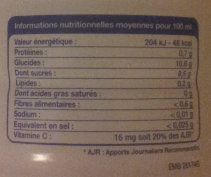 Le-prix-gagnant Pur jus d'orange et de clémentine packshot