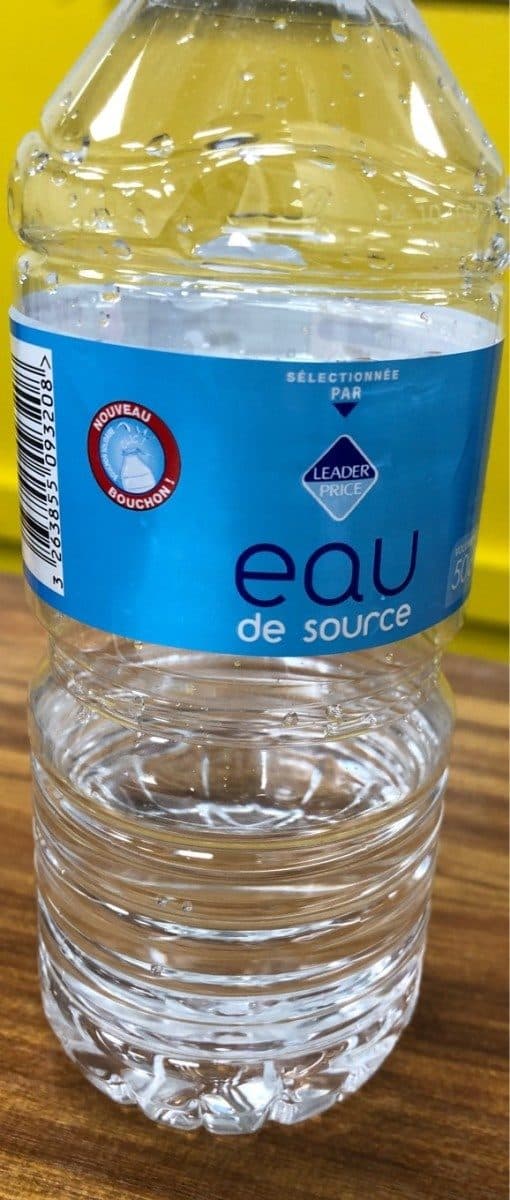 Leader Price Eau de source packshot