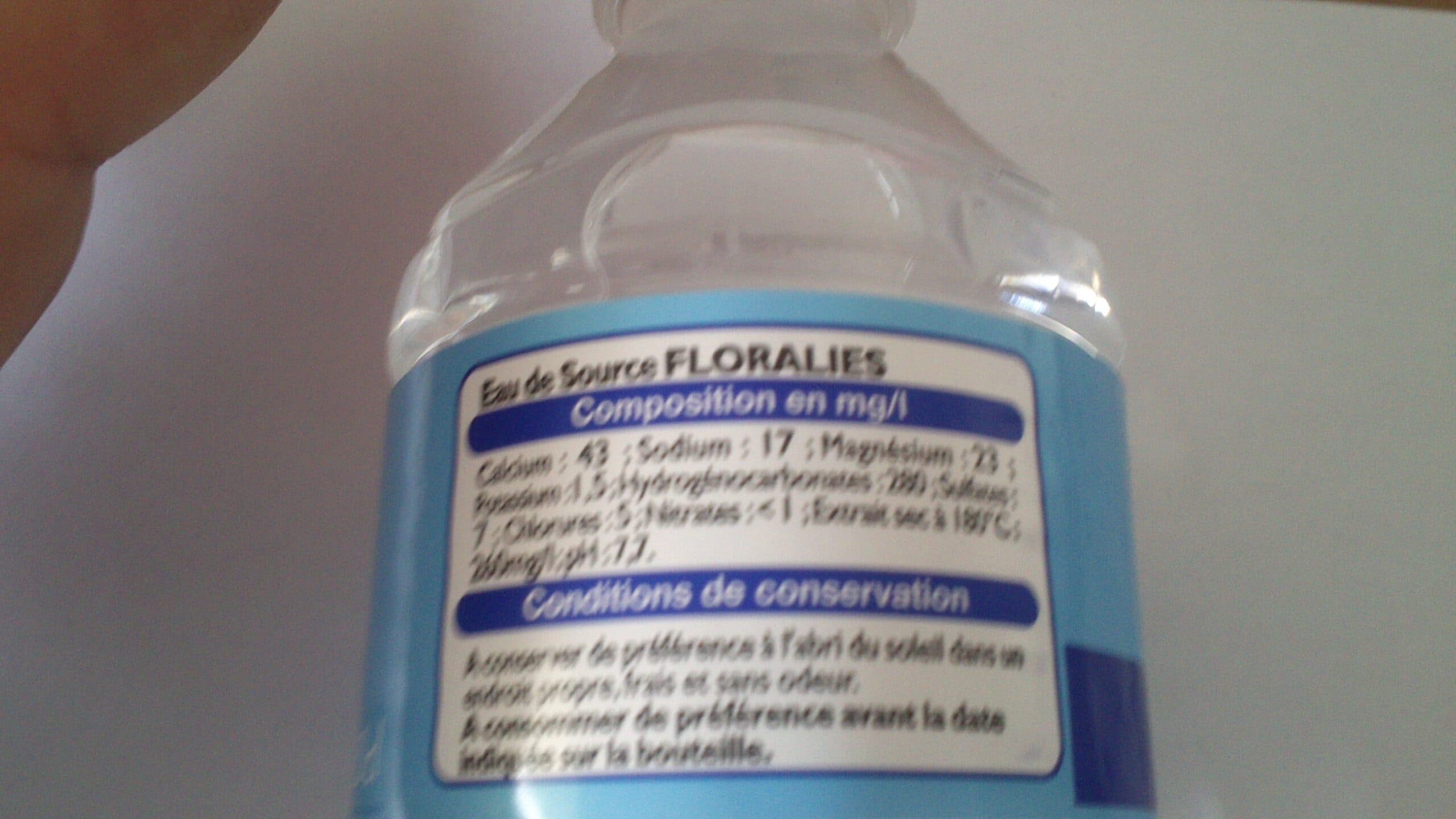 Leader Price Eau de source packshot