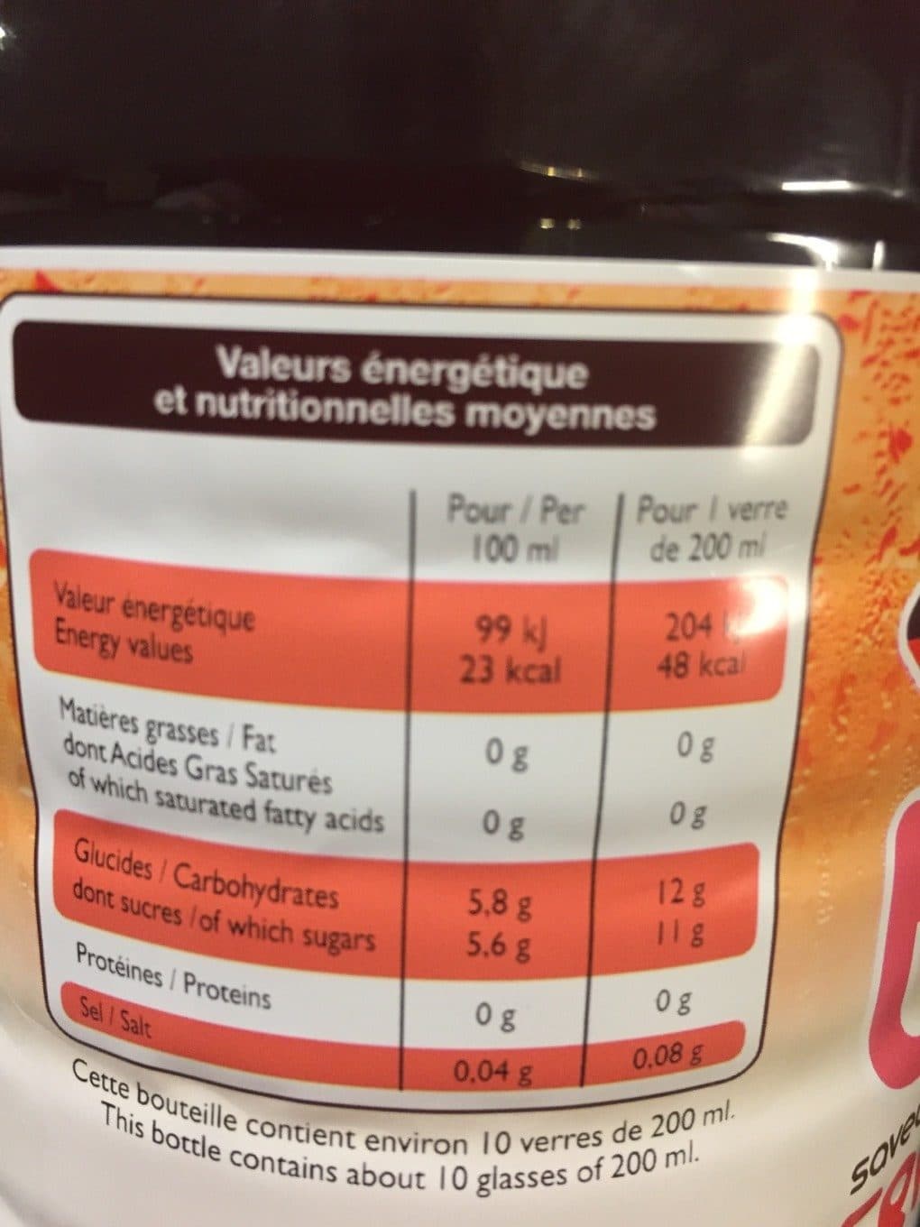 Leader Price Thé glacé saveur framboise packshot