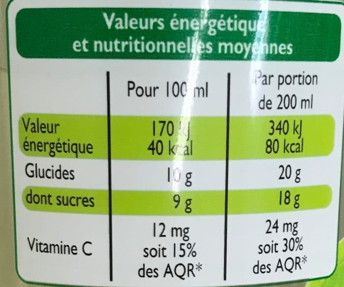 Leader Price Boisson gazeuse aux fruits saveur citron citron vert packshot