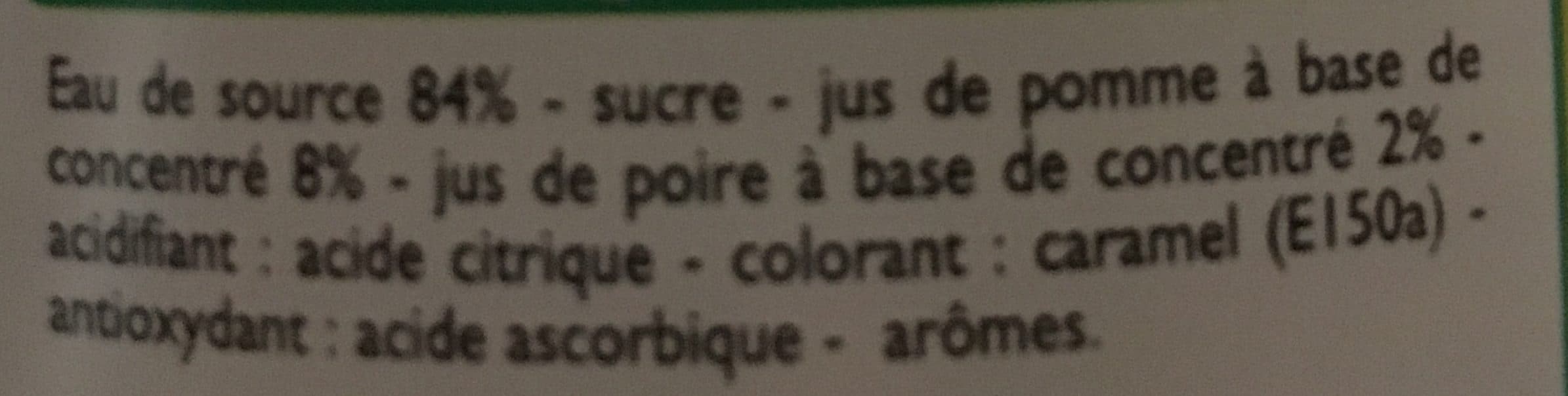 Leader Price Boisson pomme poire à l'Eau de Source packshot