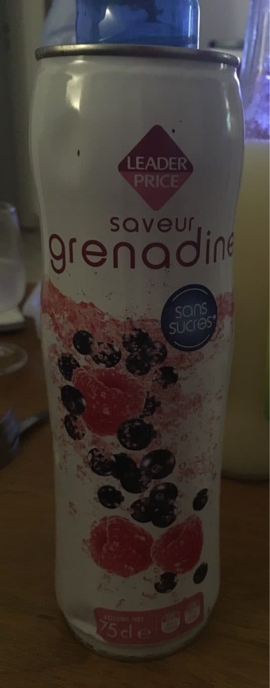 Leader Price Saveur grenadine packshot