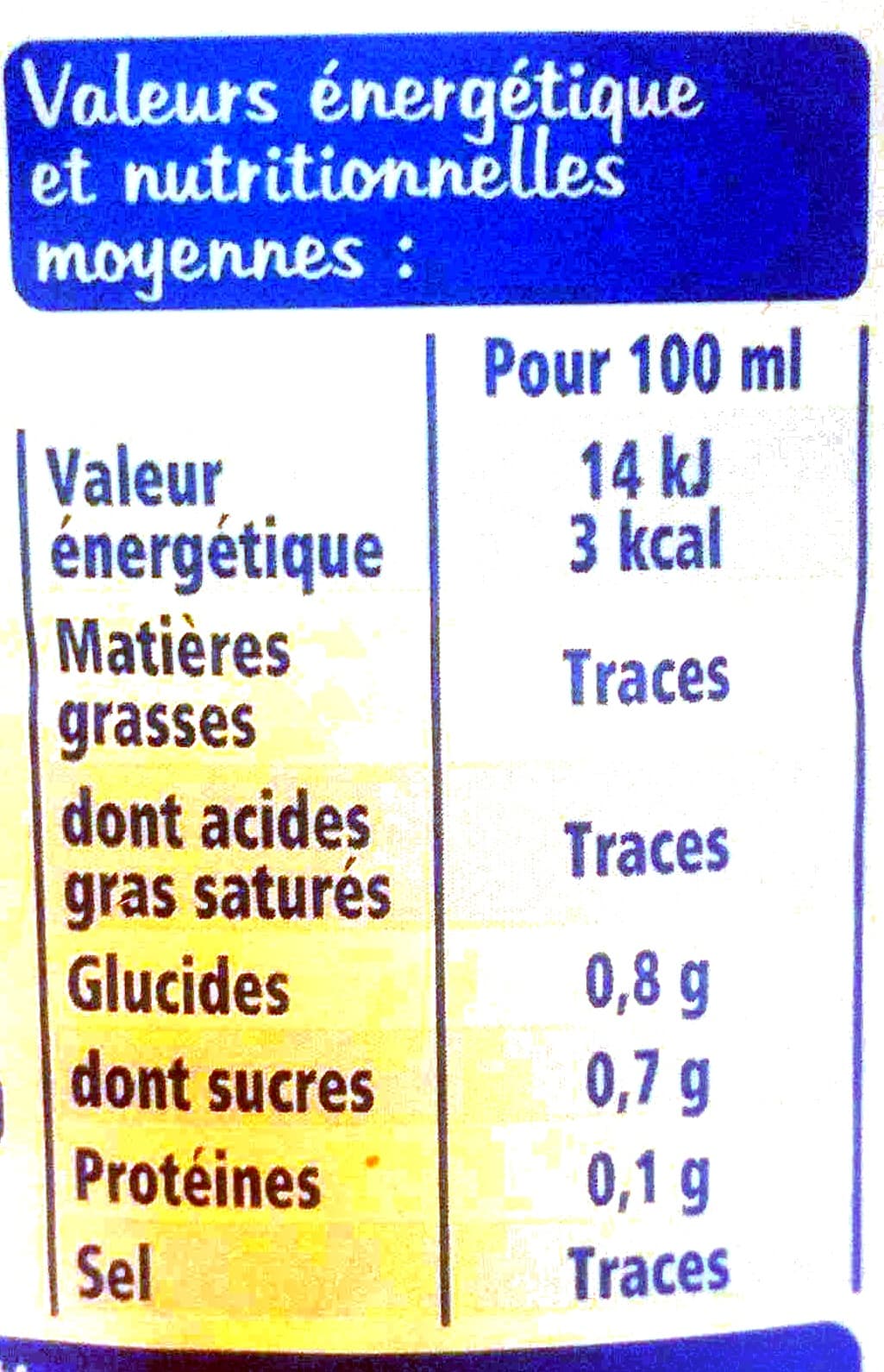 Leader Price Boisson gazeuse Agrumes packshot