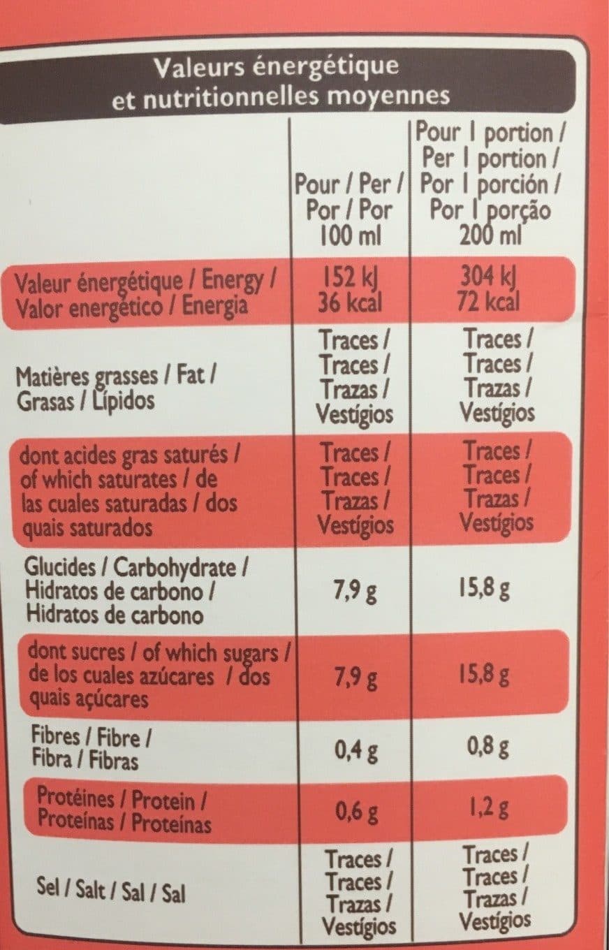 Leader Price 100% Pur Jus de Pamplemousse Rose - Origine Floride packshot