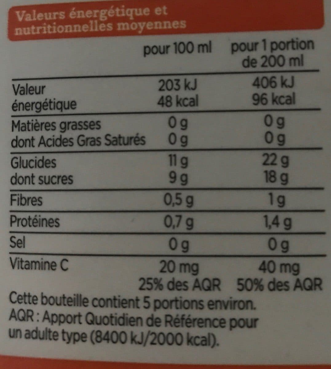 Franprix Pur jus orange packshot