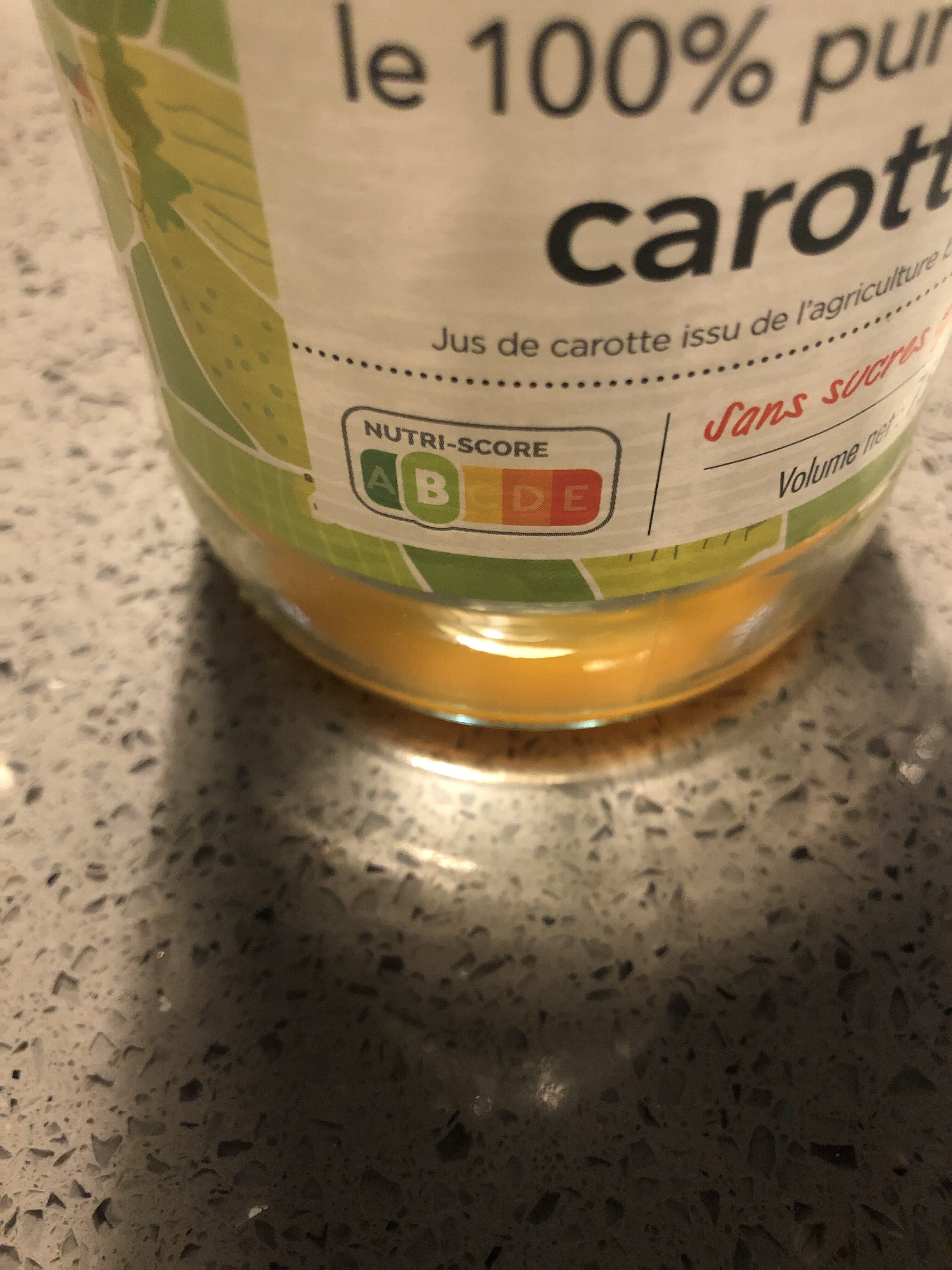 Franprix pur jus de carottes bio packshot
