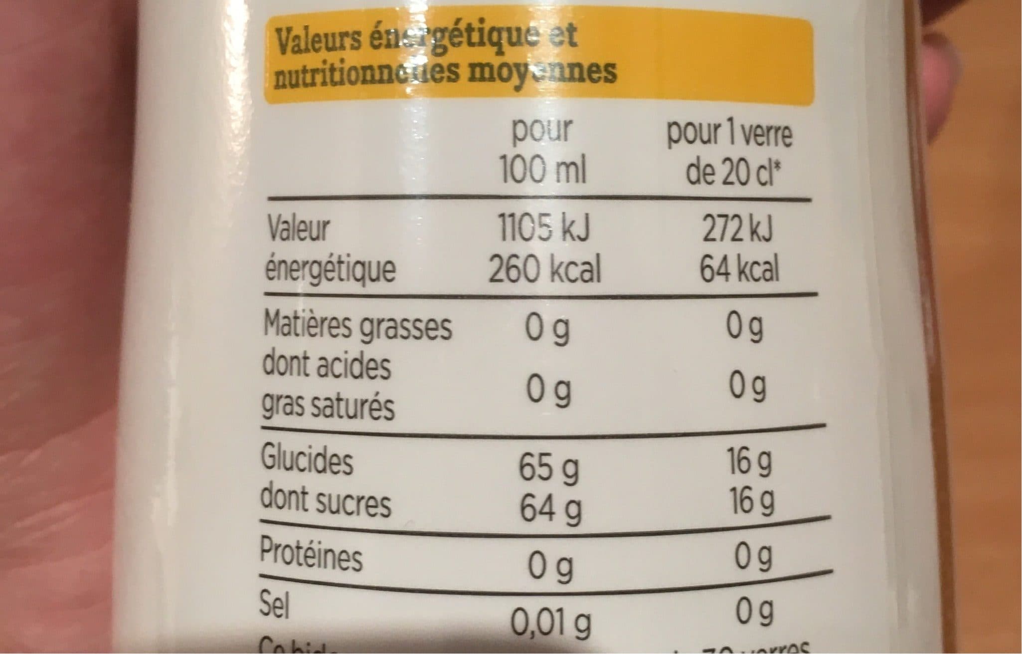 Franprix Sirop de citron packshot