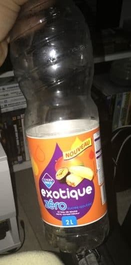 Leader Price Boisson aux fruits exotiques zéro packshot