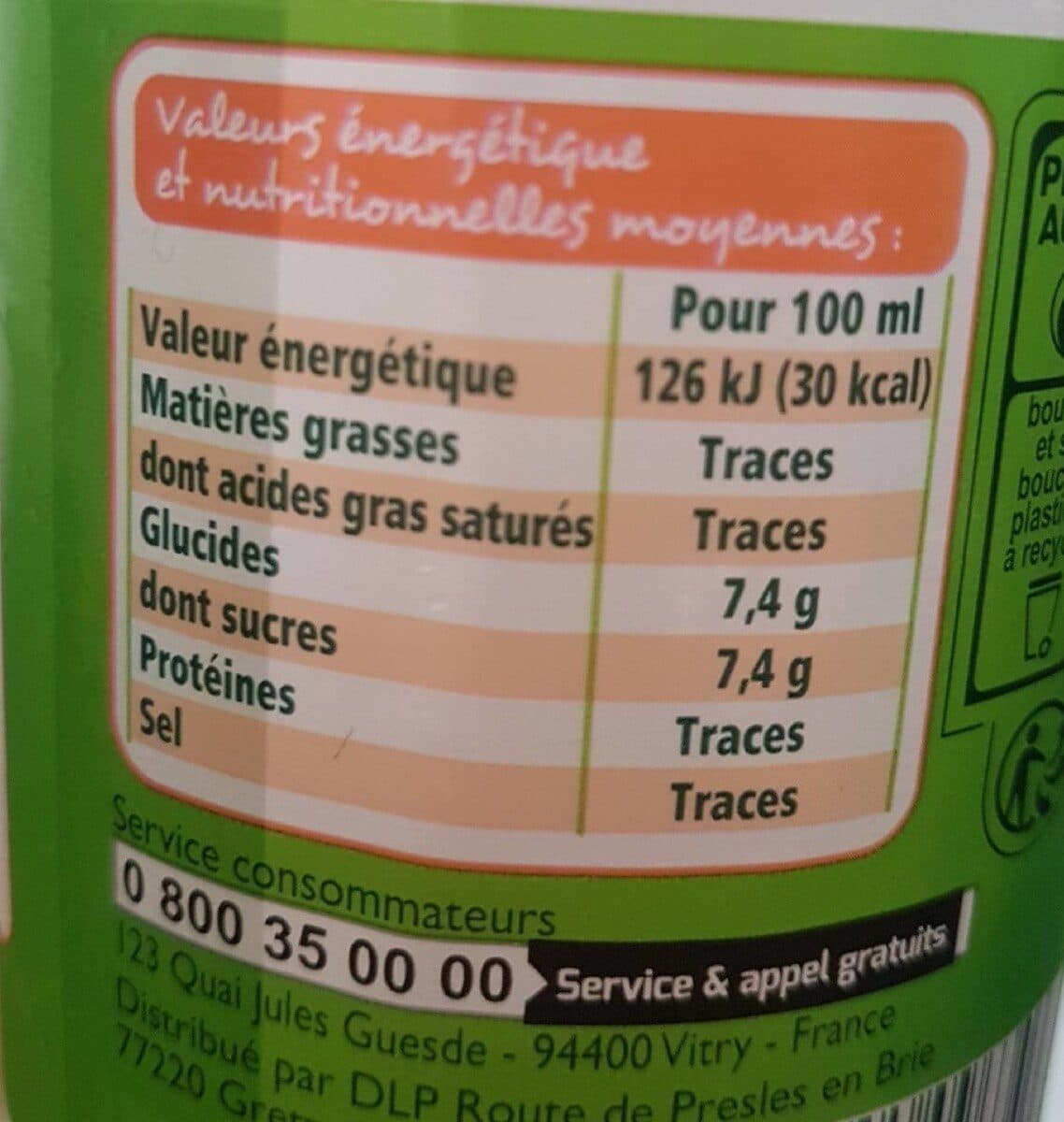 Leader Price Limonade Bio packshot