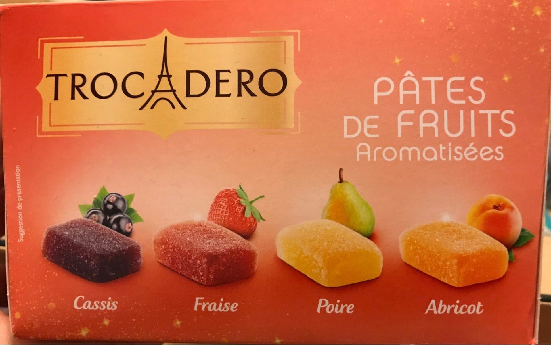 Trocadero Pates de fruits aromatisées packshot