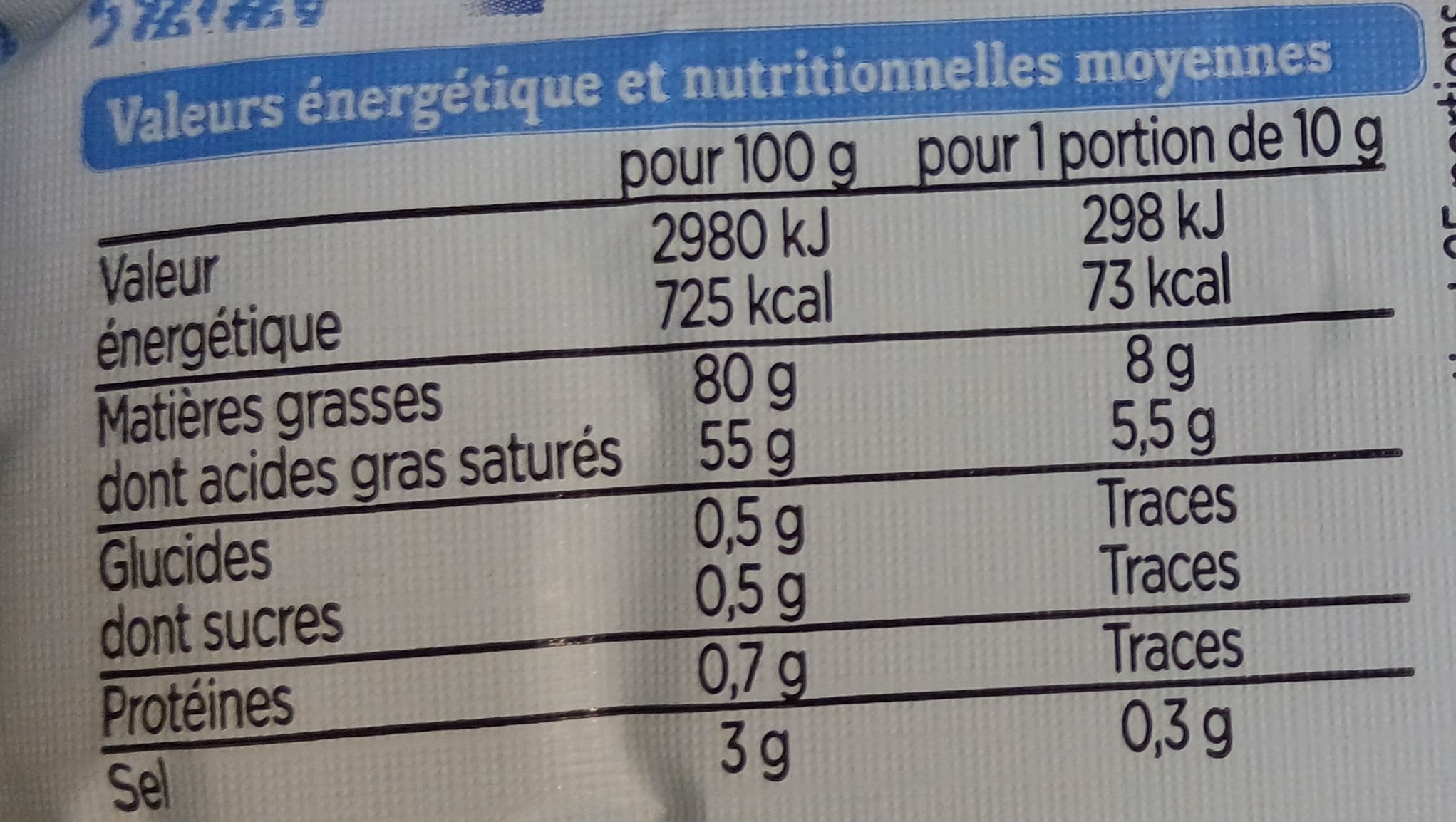 Franprix beurre moulé cristaux sel packshot