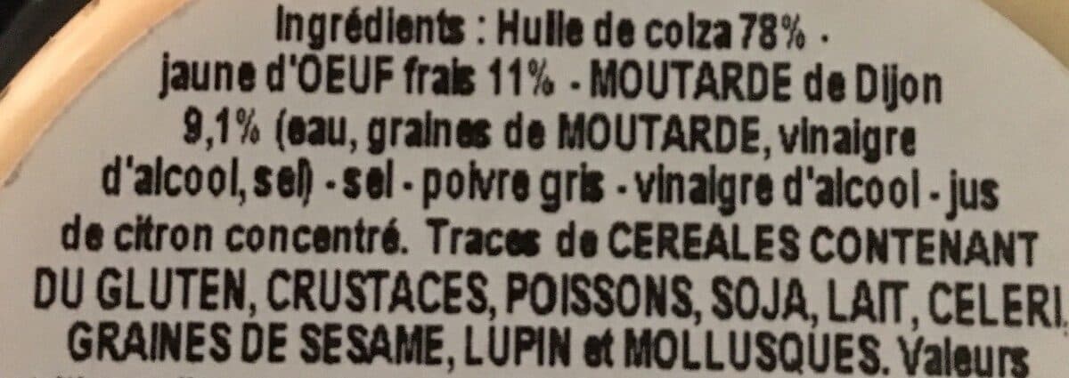 Franprix Mayonnaise fraiche packshot