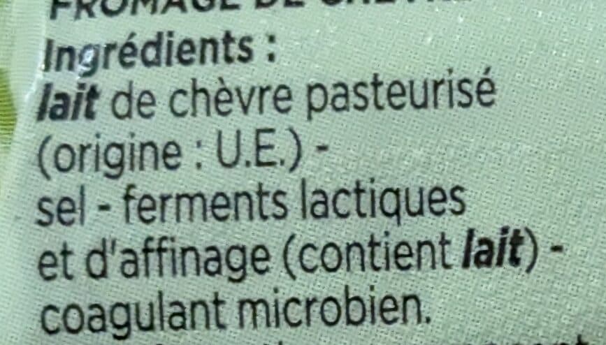Franprix Sainte-Maure fromage de chèvre packshot