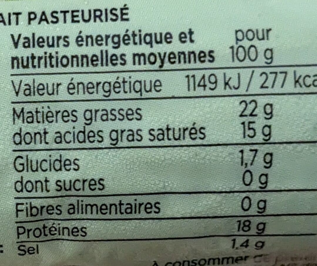 Franprix Sainte-Maure fromage de chèvre packshot