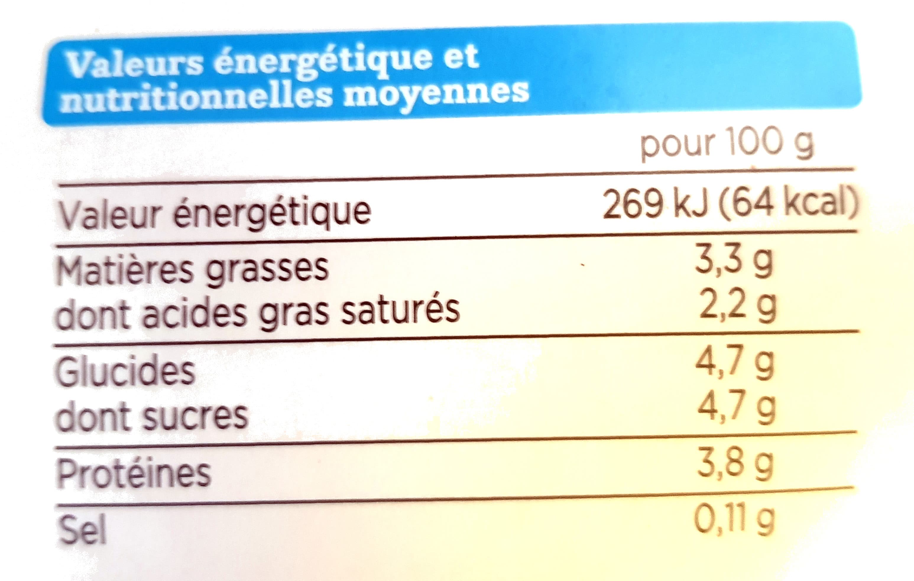 Franprix Yaourts au lait entier Nature packshot