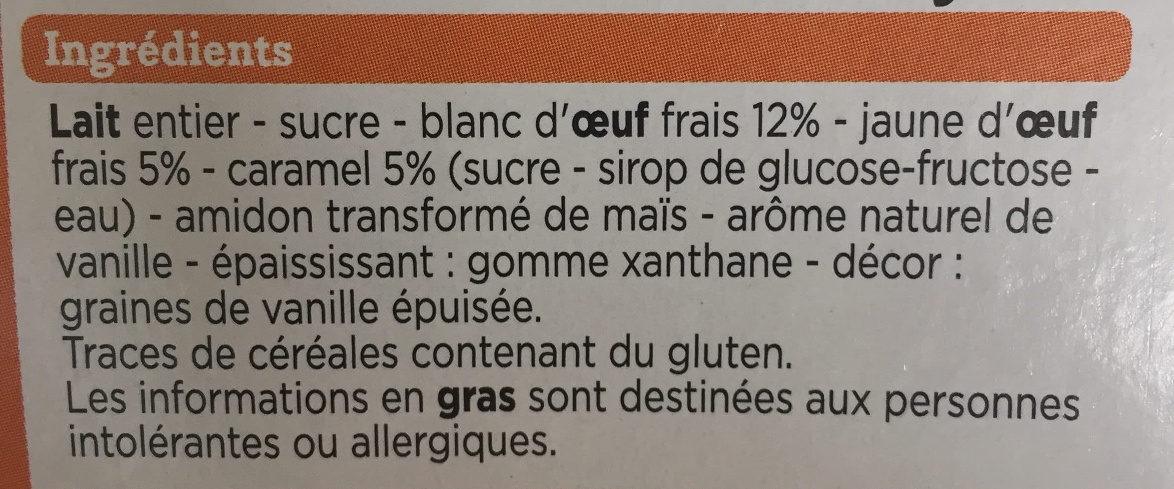 Franprix Ile flottante packshot