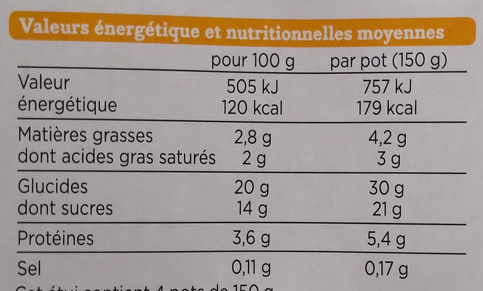 Franprix Franprix riz au lait saveur vanille packshot