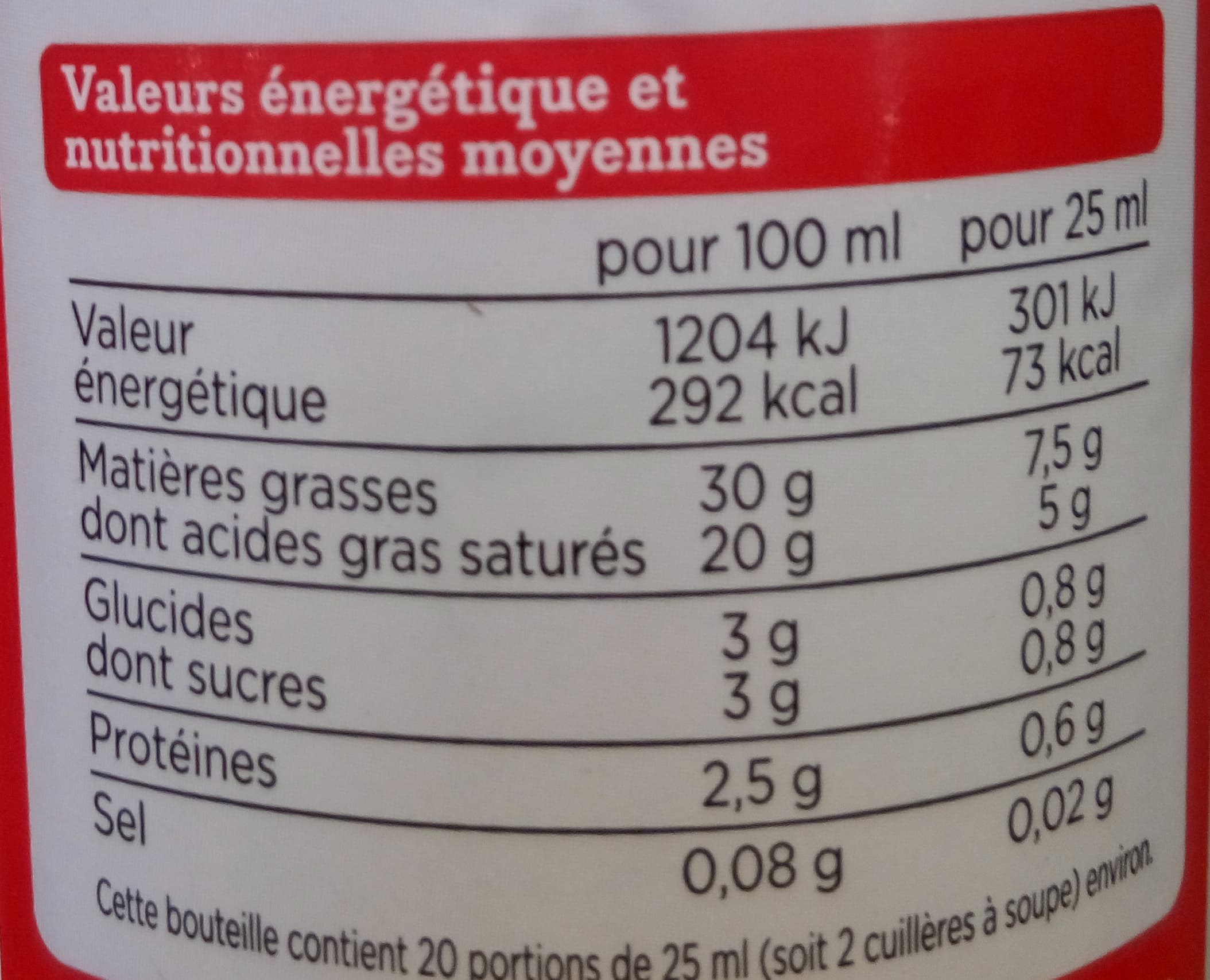 Franprix creme fraiche fleurette 30% MG packshot