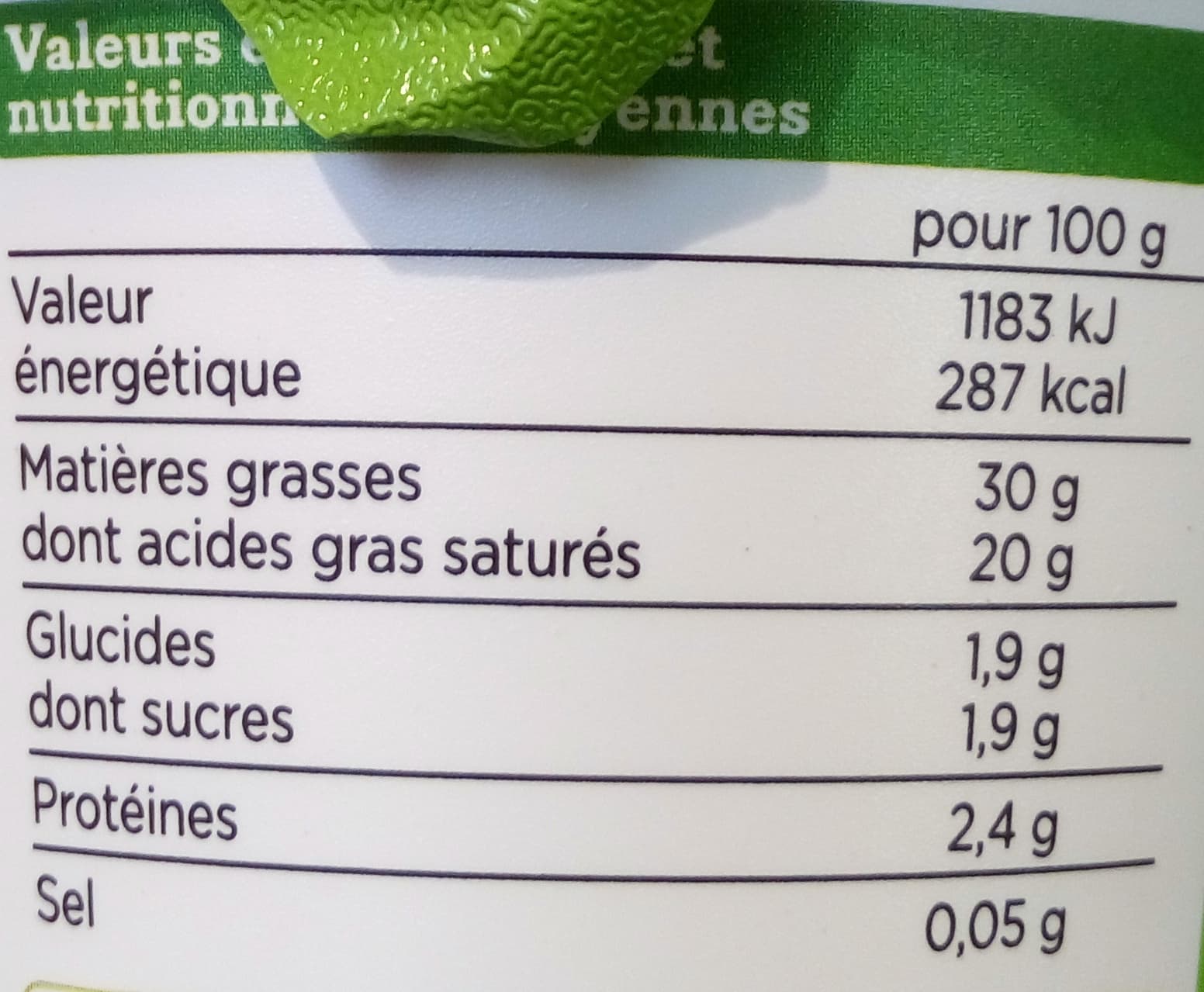 Franprix Crème fraîche épaisse (30% MG) packshot