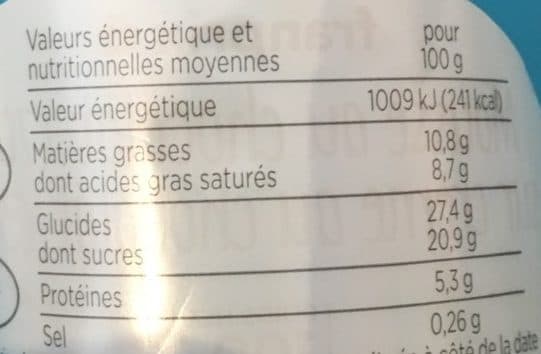 Franprix Mousse au chocolat packshot