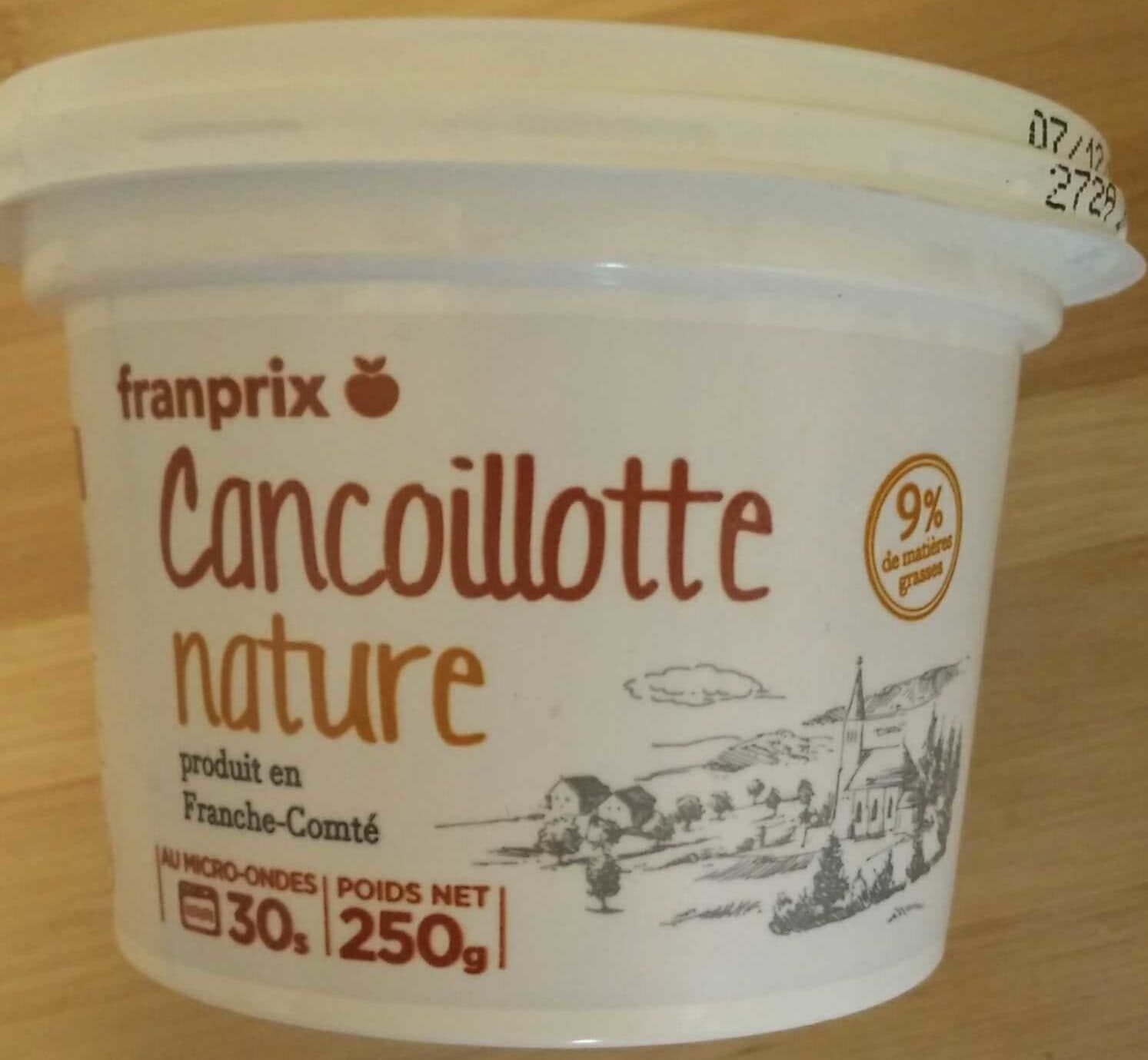 Franprix Cancoillotte nature (9 % MG) packshot