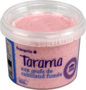 Franprix tarama œufs cabillaud fumé packshot