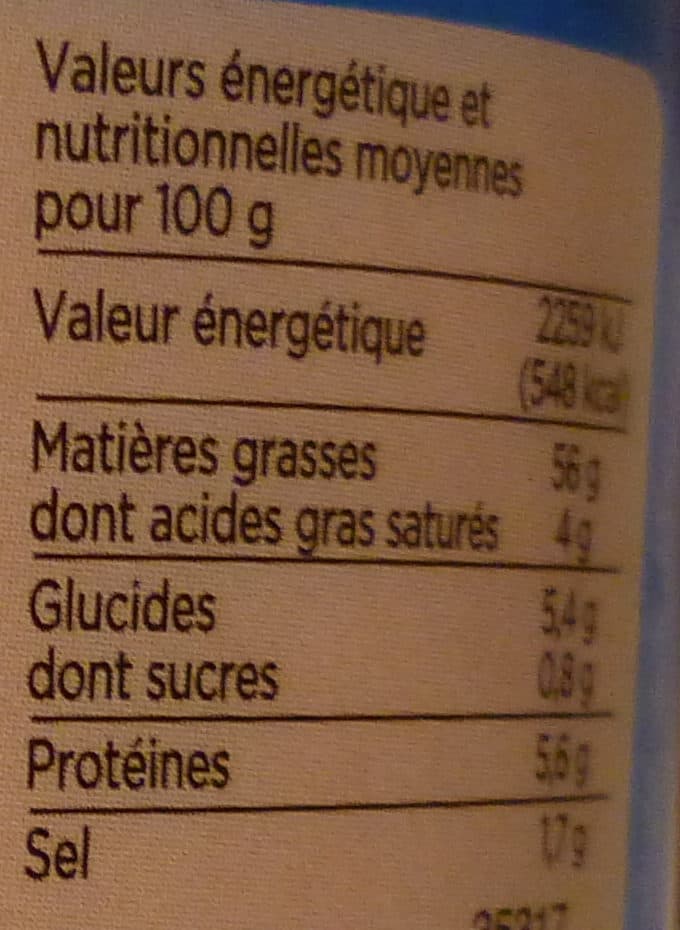Franprix tarama œufs cabillaud fumé packshot