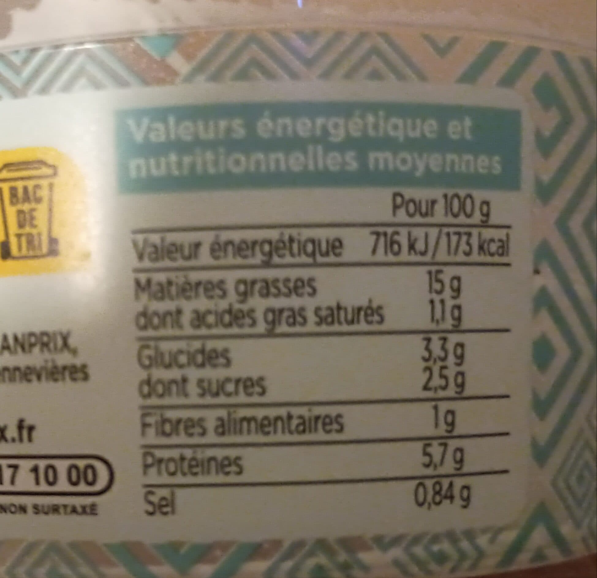 Franprix tzatziki packshot