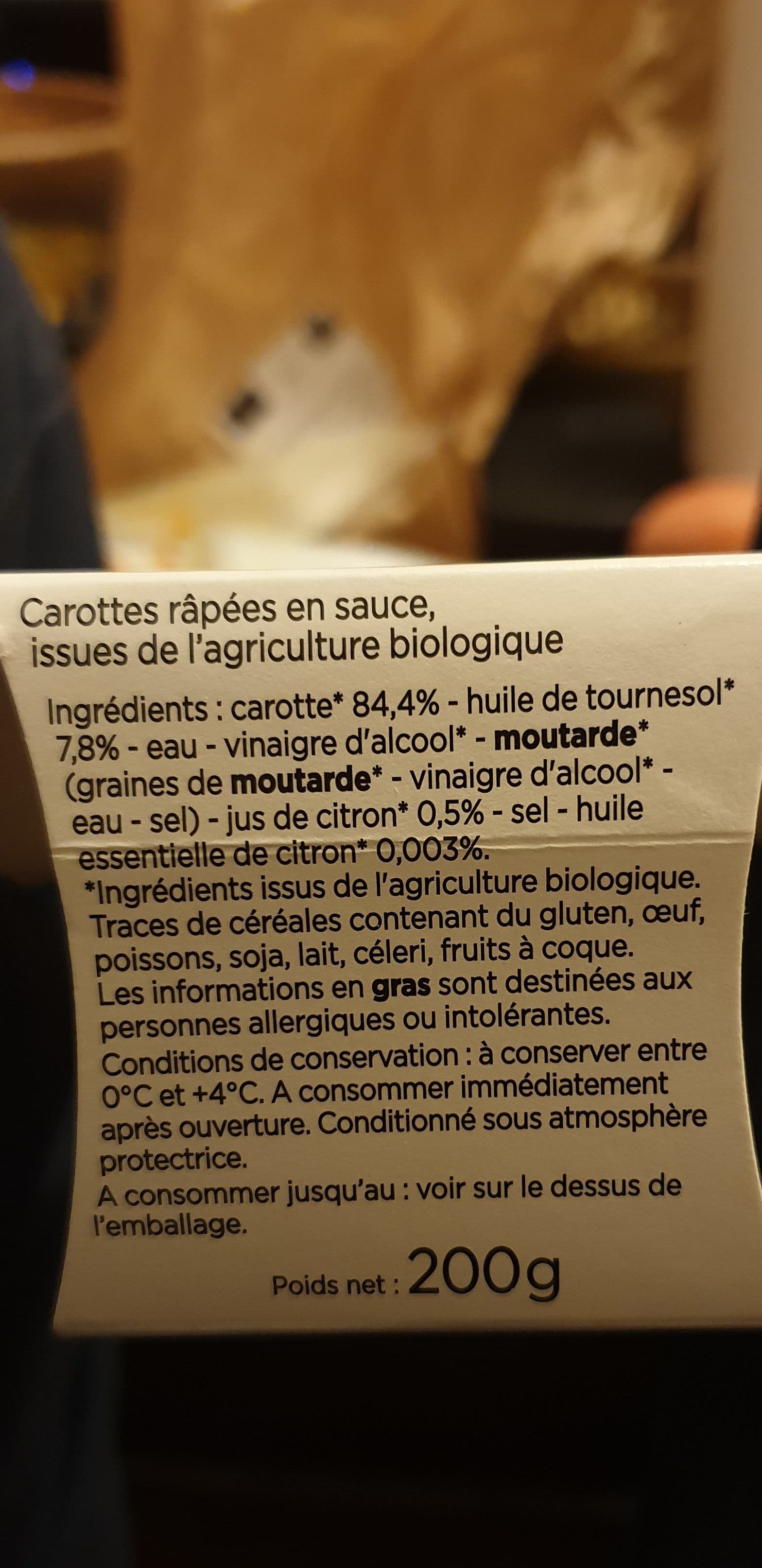 Franprix Carottes râpées packshot
