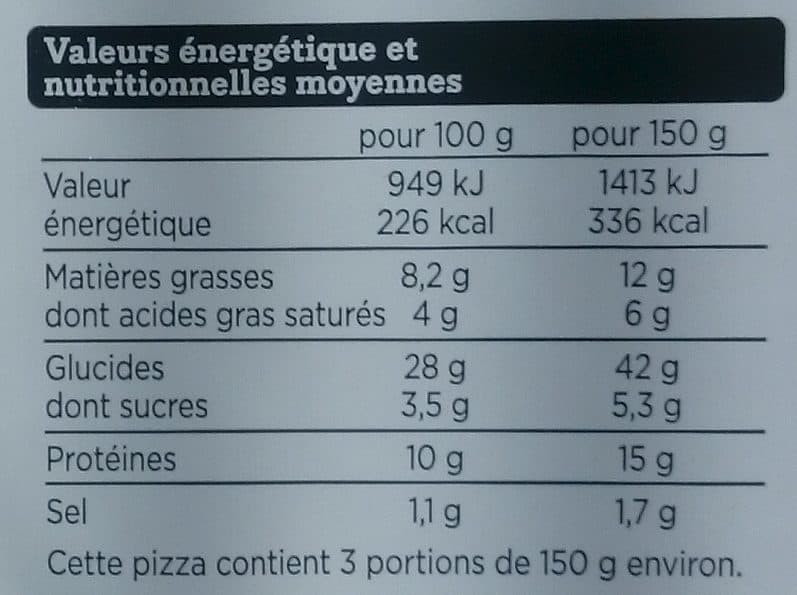 Franprix La pizza lardons chèvre packshot