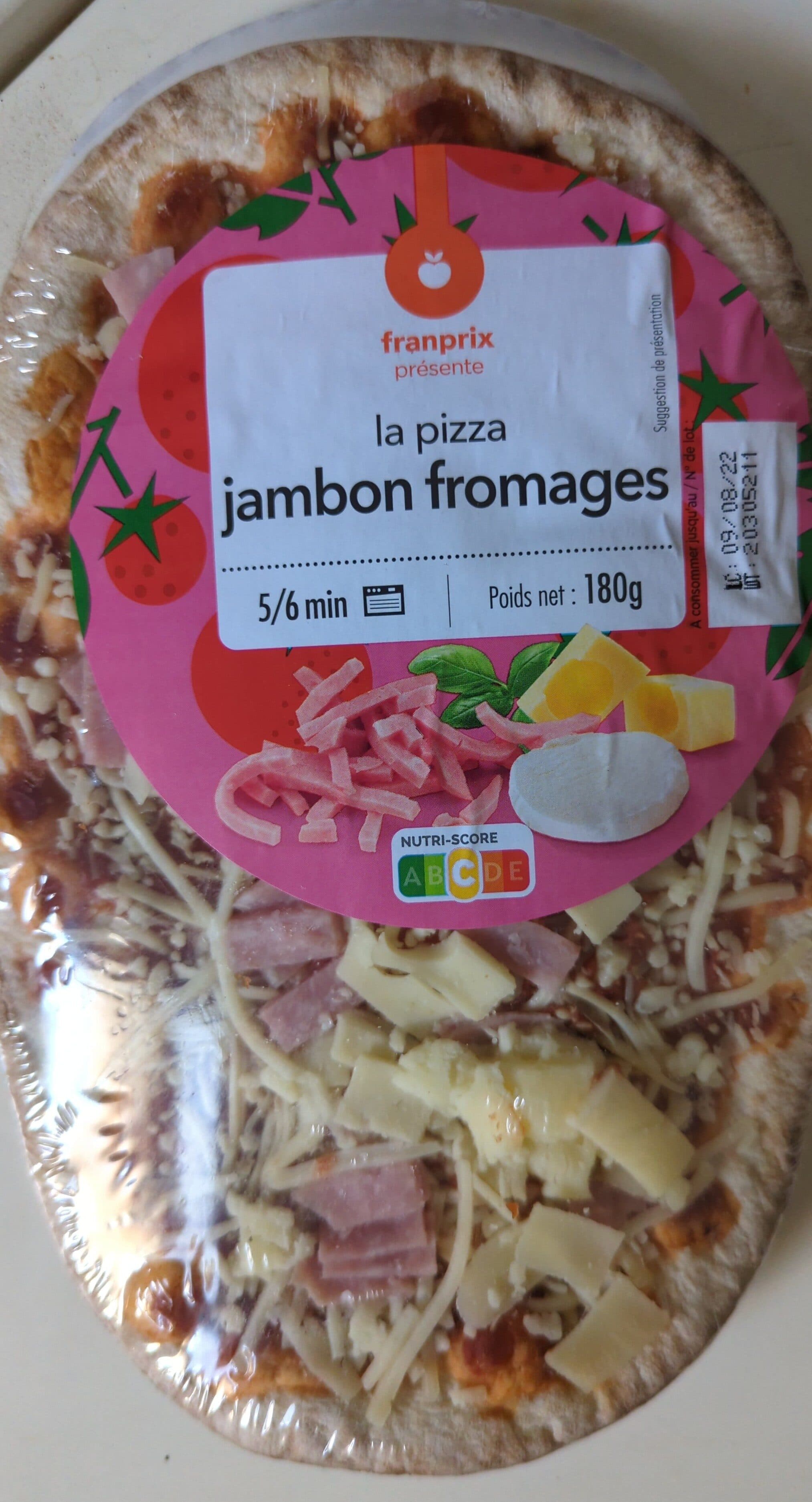 Franprix Pizza jambon fromages packshot