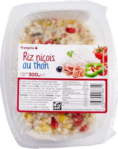 Franprix riz nicois packshot