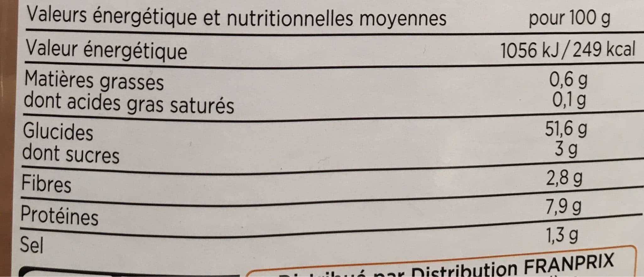 Franprix Baguette packshot