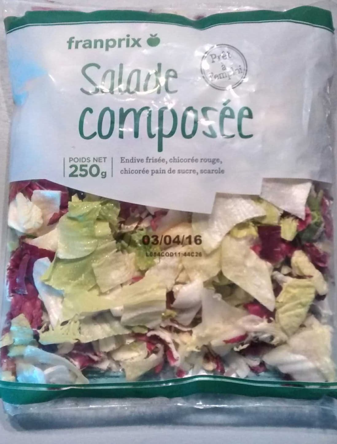 Franprix La salade composée packshot