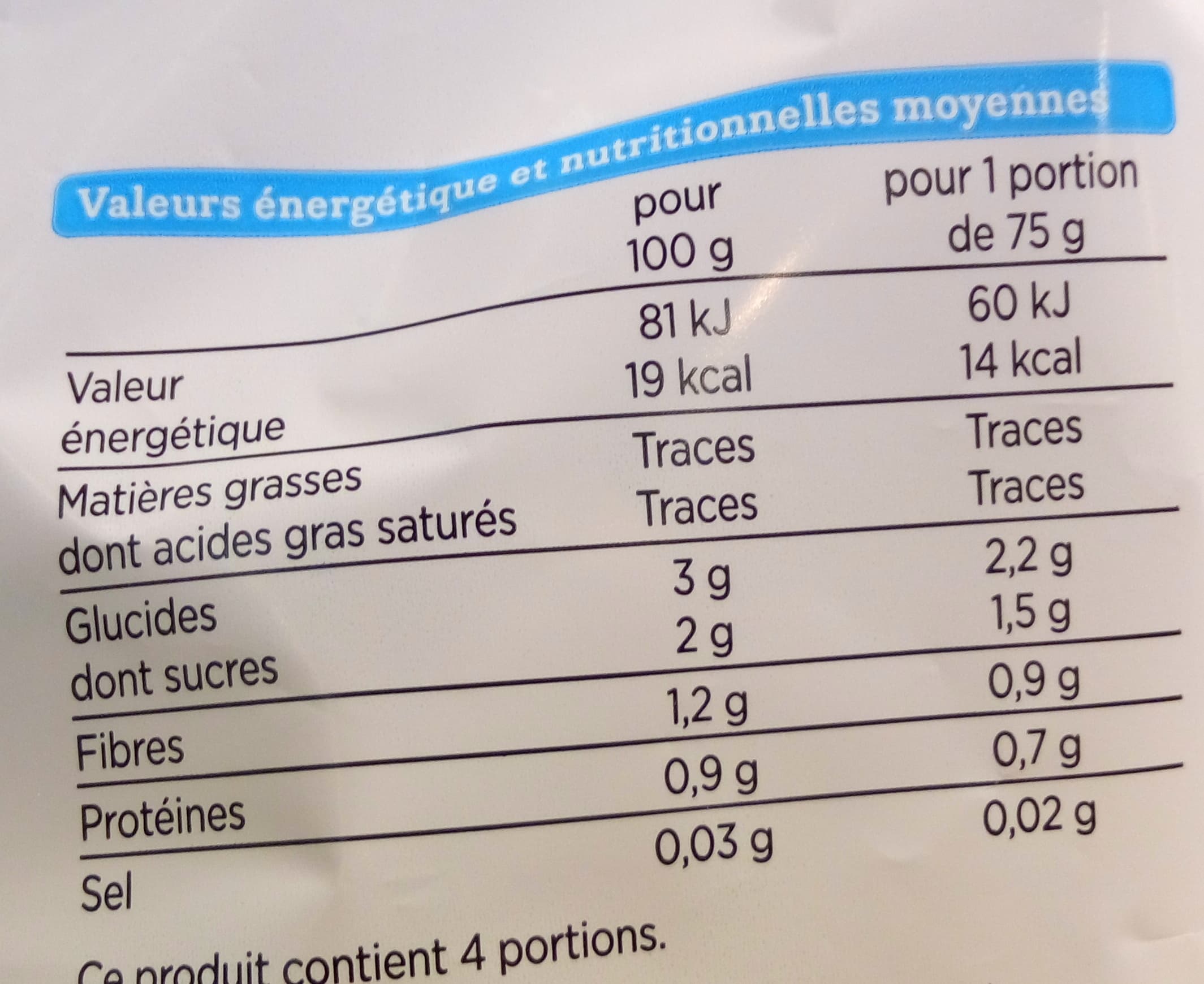 Franprix Laitue Iceberg packshot