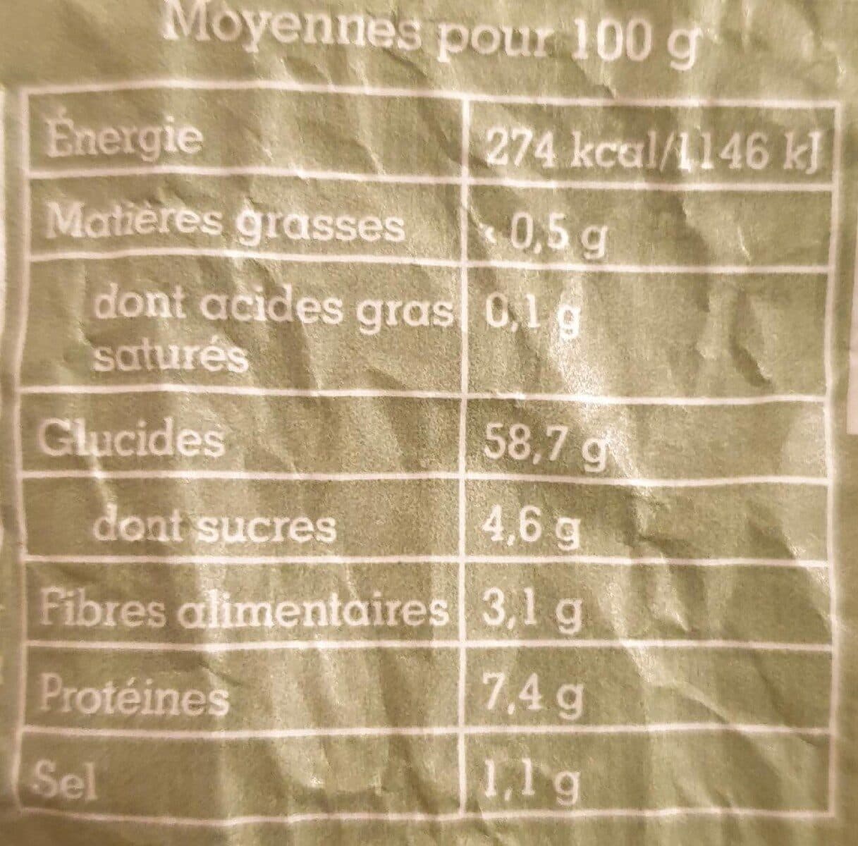 Monoprix Flûte bio Monoprix packshot