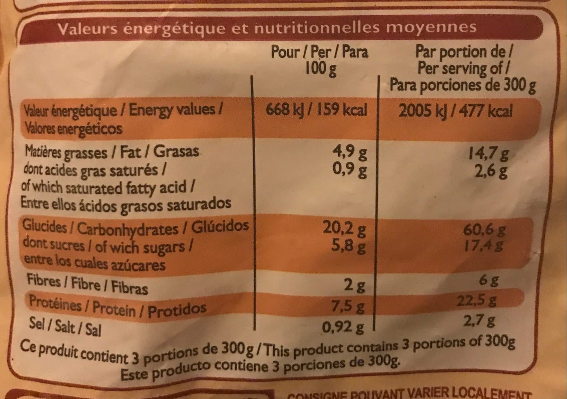 Leader Price Poêlée Gnocchis Poulet et Chorizo packshot