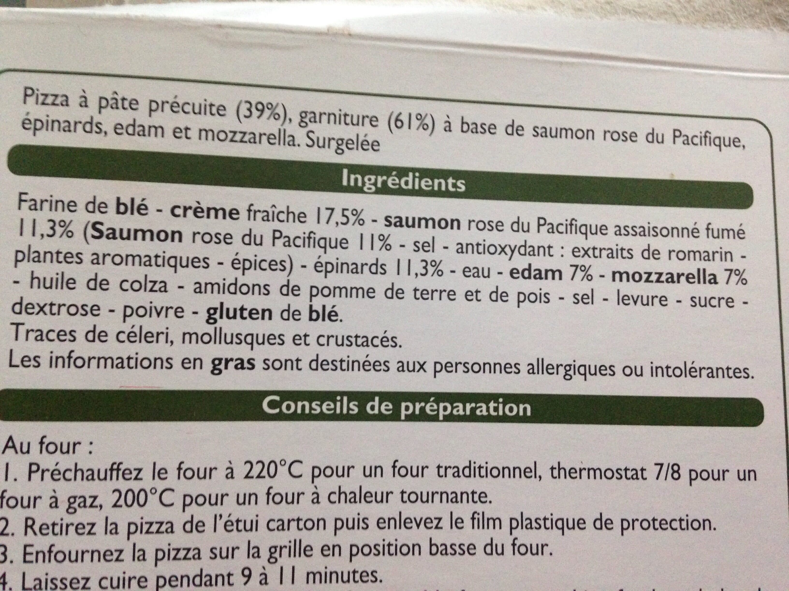 Leader Price Pizza pate fine packshot