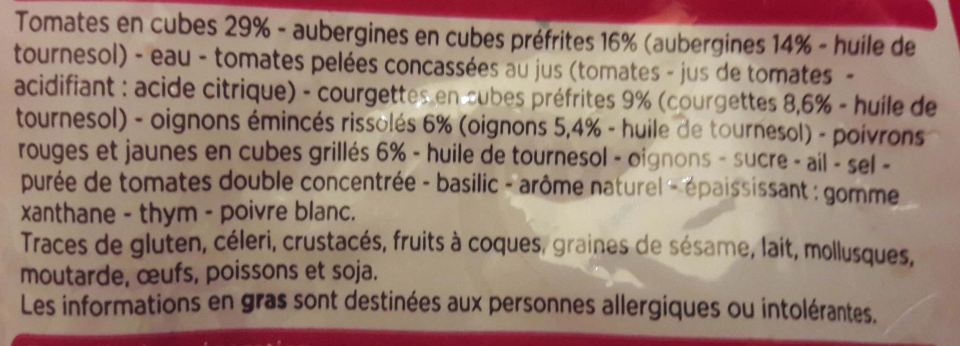 Franprix ratatouille cuisinée packshot
