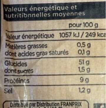 franprix La demi-baguette Signature packshot