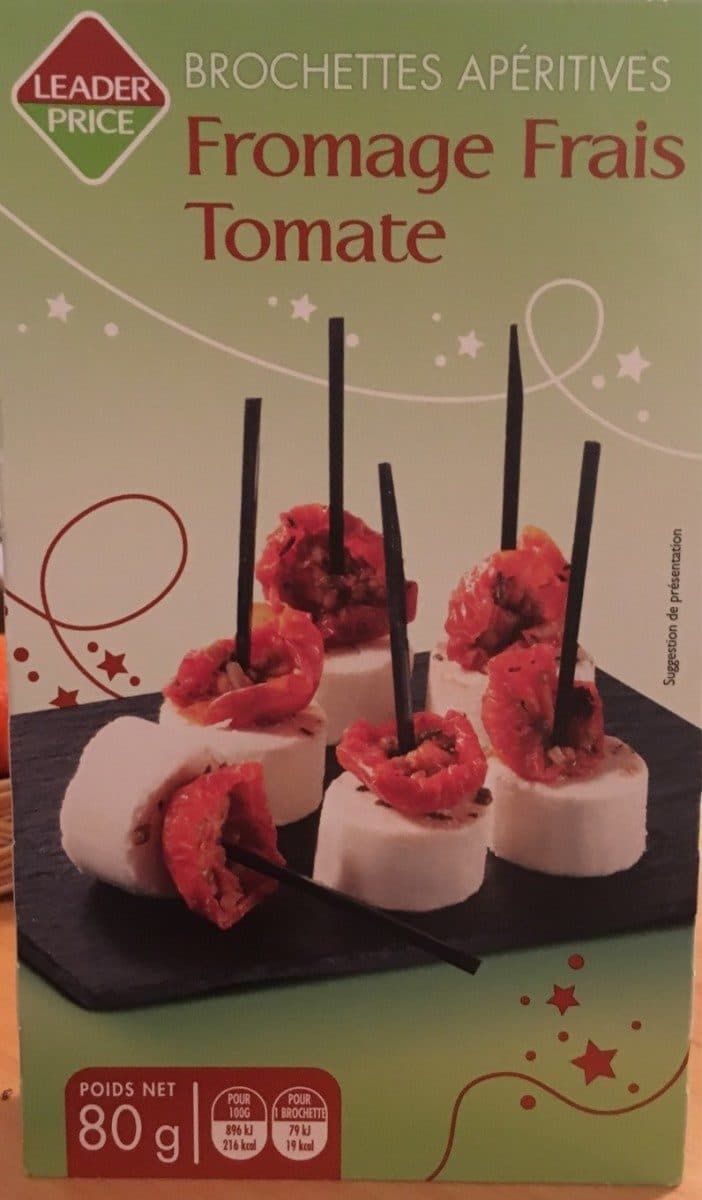 Leader Price Fromage Frais Tomate packshot