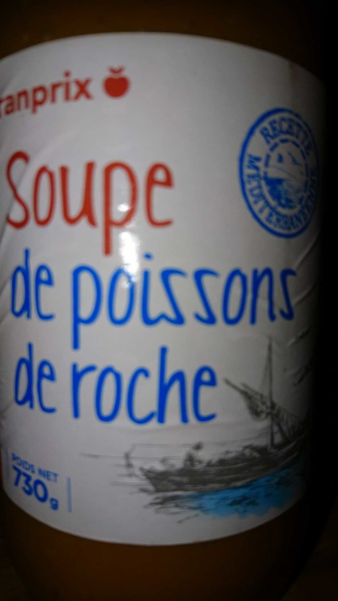 Franprix Soupe de poissons de roche packshot